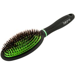 Щетка овальная Harizma ECO brush h10614 (натуральная щетина)