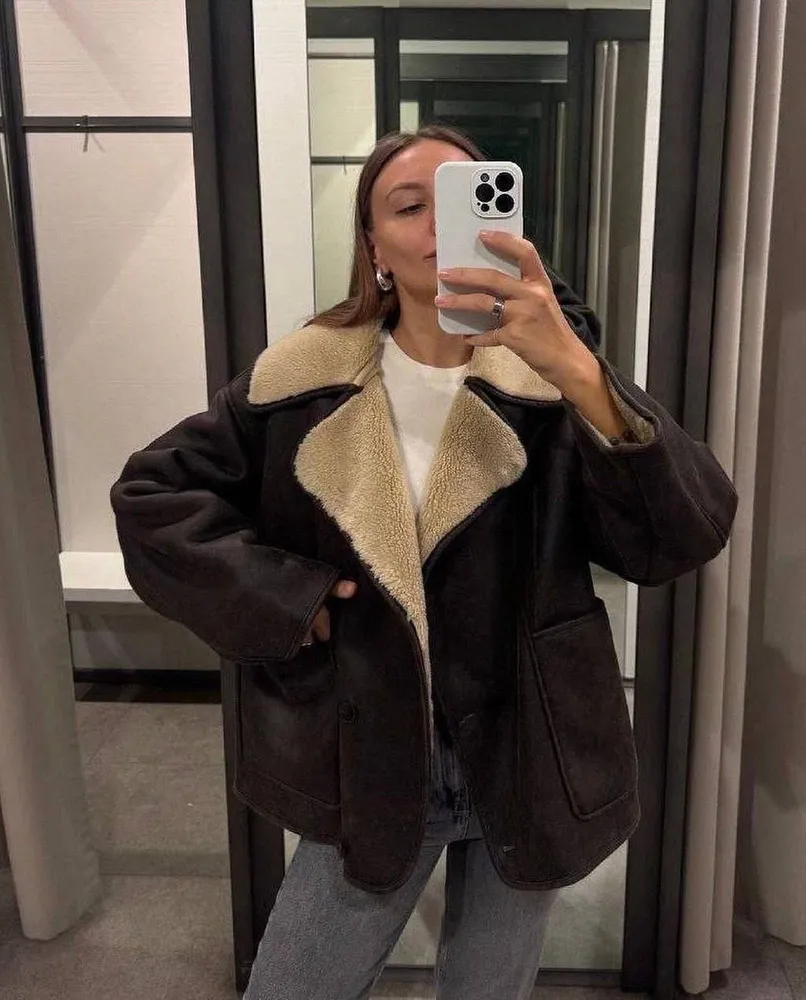 Дубленка 2579812 Fabrika