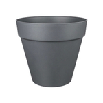 Горшок для цветов Tarragon D310, 14л со вставкой (серый)