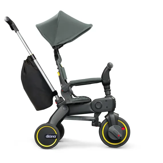 Складной трехколесный велосипед Doona Liki Trike S3, Forest Grey