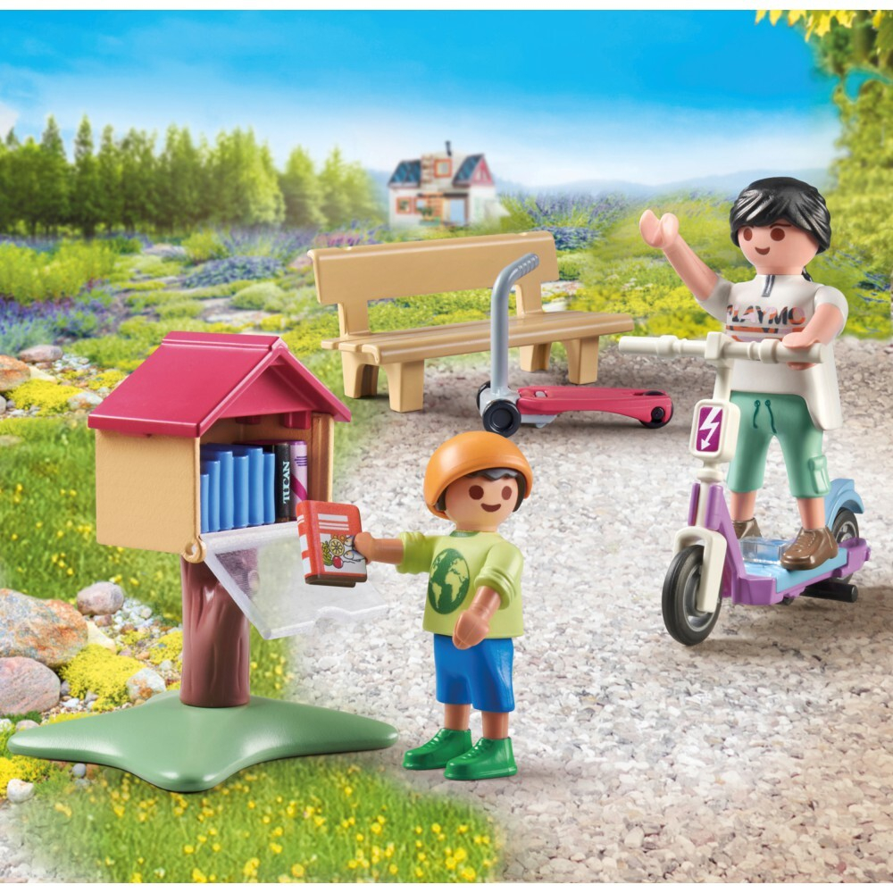 Playmobil - Книжный обмен "Моя жизнь" 71511 / артикул   71511  / GTIN 4008789715111