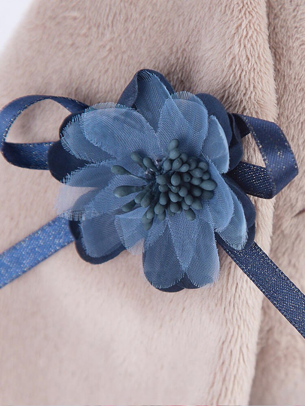 Мягкая игрушка Зайка Ми Голубой василек (25 см), в коробке