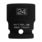 Головка ударная шестигранная, 24 мм, 1/2, CrMo Stels