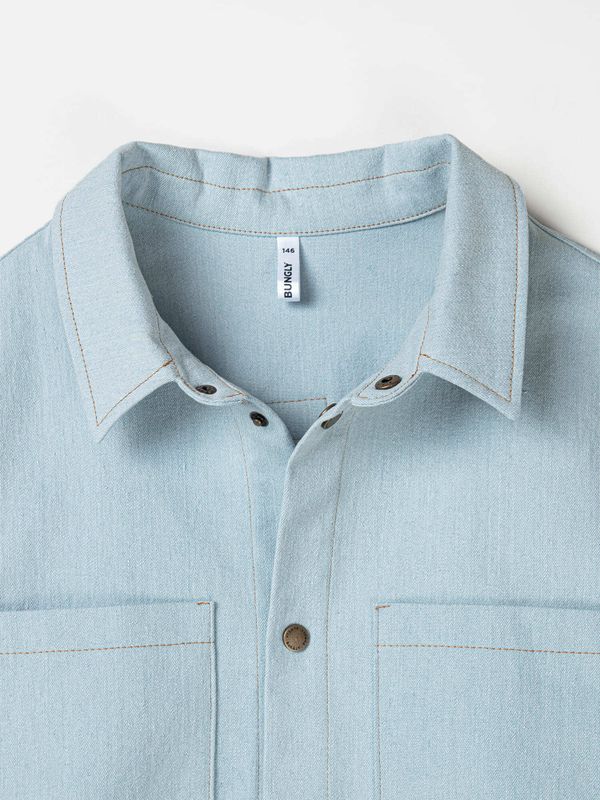 Рубашка джинсовая 