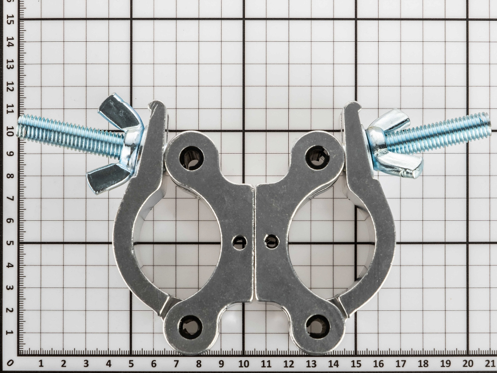 Хомут двойной, поворотный (38-51мм, 500кг)