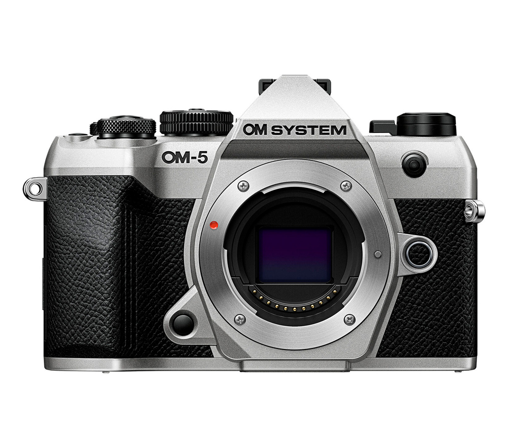 Беззеркальный фотоаппарат OM System OM-5 Mark II Body, серебристый