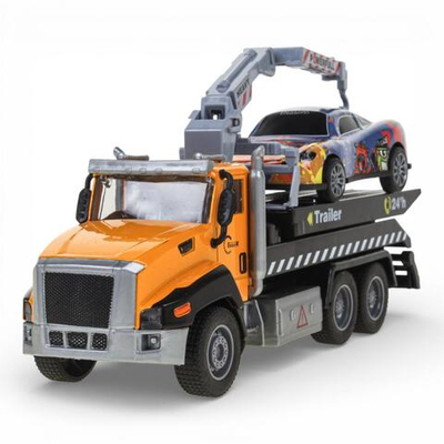 Автовоз ин. + 4 машинки, коробка W2213-20