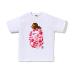 A Bathing Ape 1st Camo Milo On Big Ape Tee
