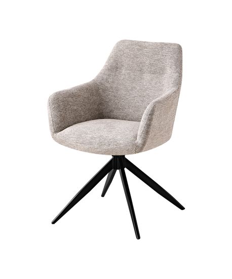 Стул обеденный поворотный Eva светло-коричневый