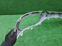 Юбка заднего бампера Mercedes GLE c167 (19-23) AMG