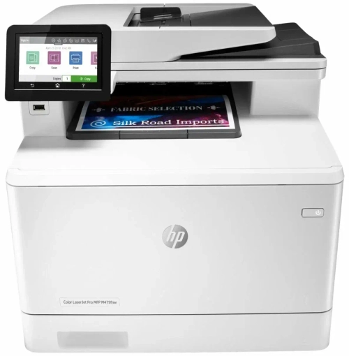 МФУ лазерный HP Color LaserJet Pro MFP M479fnw, цветн., A4, белый