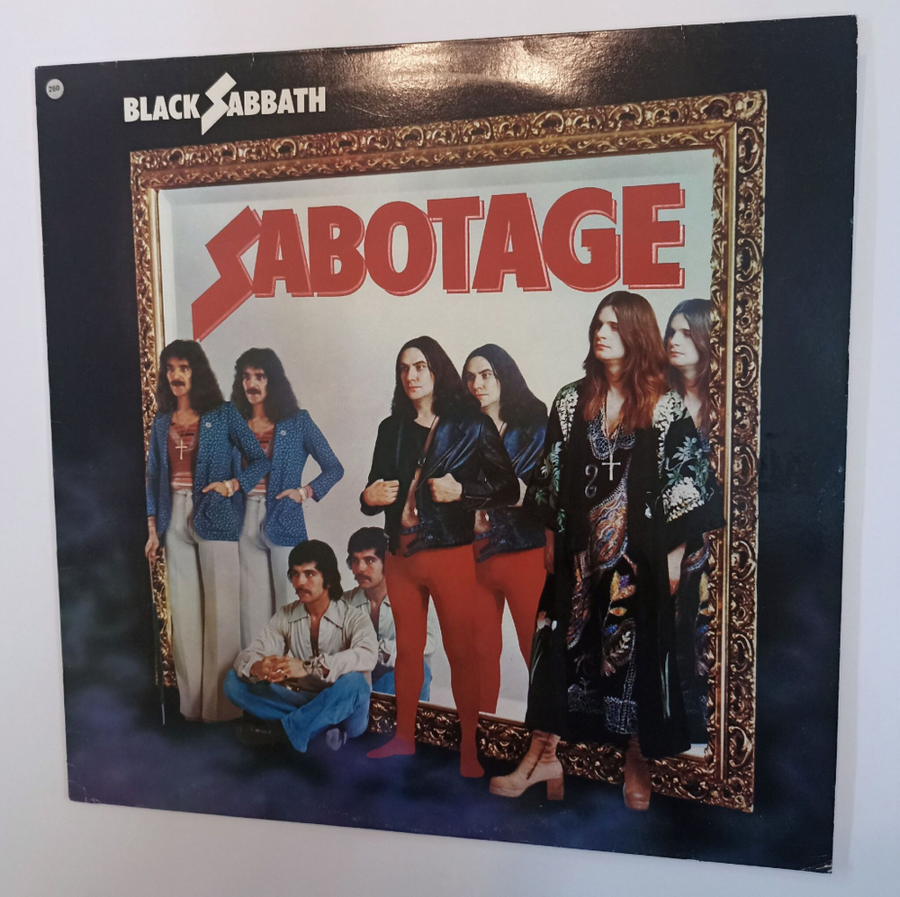 Винтажная виниловая пластинка LP Black Sabbath Sabotage (Holland 1980)