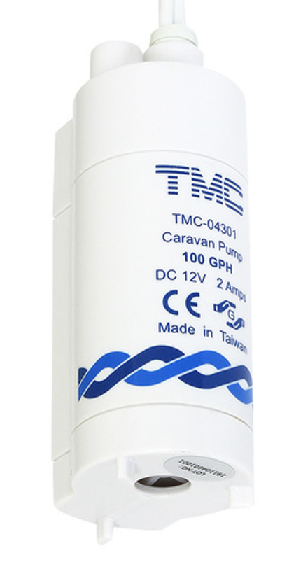 Погружной насос, 12 л/мин, 4,6 м, 2,5 А, 54,5 мм