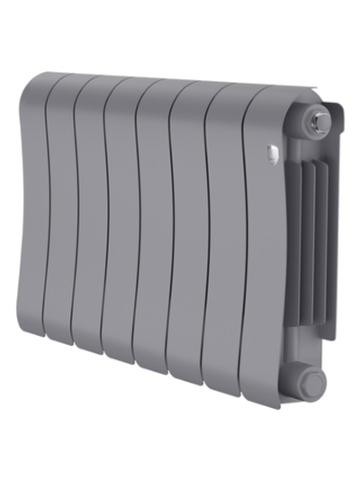 Радиатор биметаллический Royal Thermo Infinity 300 Silver Satin - 8 секц.