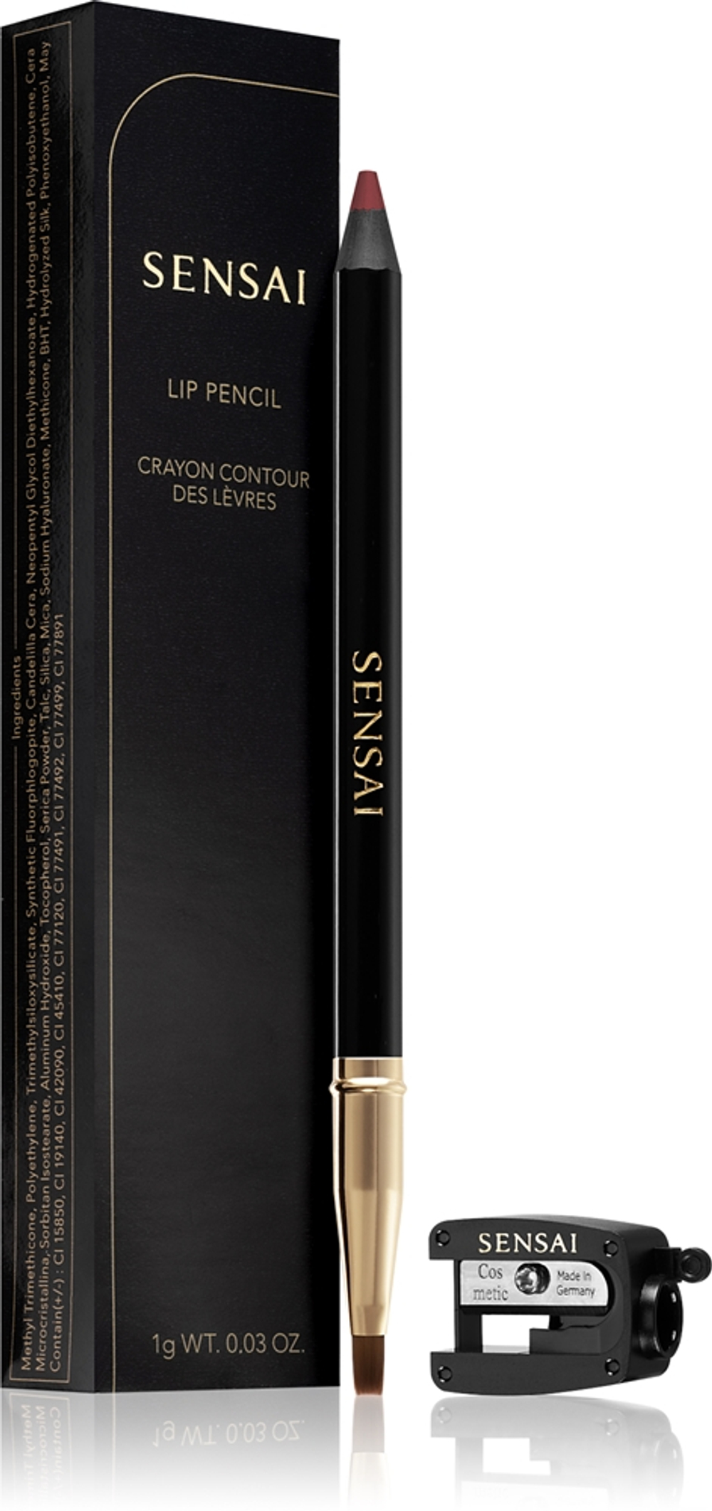 Sensai Lip Pencil - Карандаш для губ с точилкой оттенок 04 Feminine Mauve, 1 g