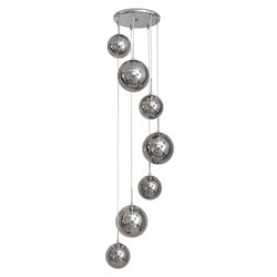 Citilux Томми CL102070 Люстра каскадная с дымчатыми шарами