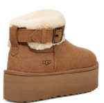 Ugg Ultra Mini Belted Roller Platform - Chestnut