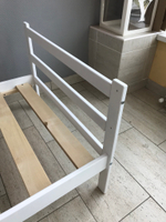 Кровать подростковая "Малютка Лайт" 160*80 см белый (СЧ)