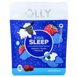 OLLY, детские жевательные таблетки для сна, со вкусом малины, 60 жевательных таблеток