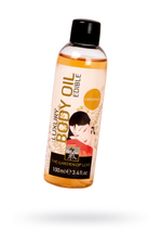 Съедобное масло для тела с ароматом Корицы 100 мл (Цвет: прозрачный)