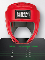 шлем Green Hill Best Red