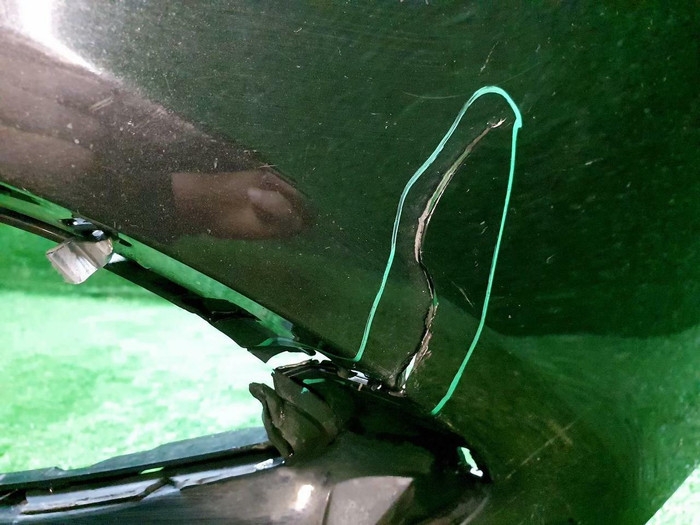 Бампер передний Mercedes S W222 2017-2020 Maybach