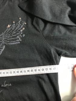 Лонг Stitch&soul с пайетками, маркировка S,визуально на 44 размер