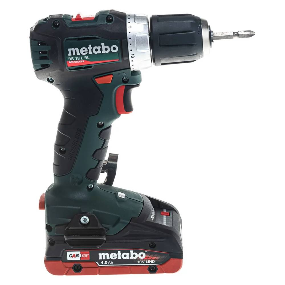 Аккумуляторная дрель-шуруповерт Metabo BS 18 L BL (4 Ач)