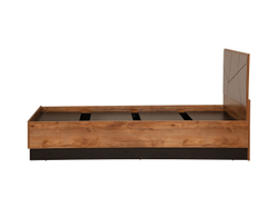 Кровать одинарная Гамма с настилом 54.17 Таксония/Грей