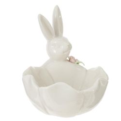 GAEM Конфетница "Заяц", L15,5 W6,5 H13,5 см