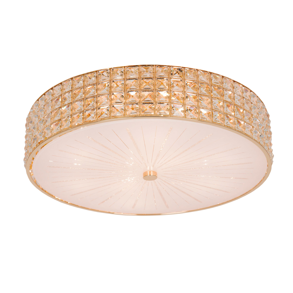 Citilux Портал CL324182 Люстра хрустальная Золото