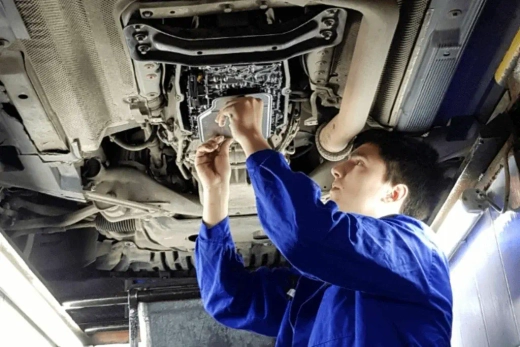 Замена масла в АКПП