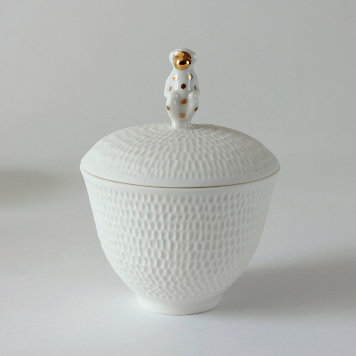 шкатулка фарфоровая Обезьянка Leoleo handmade