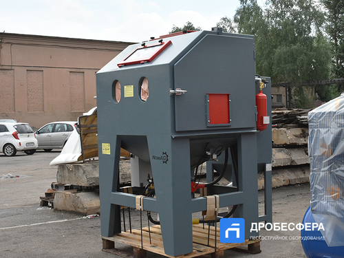 Пескоструйная камера NowAG A-80PF с фильтром