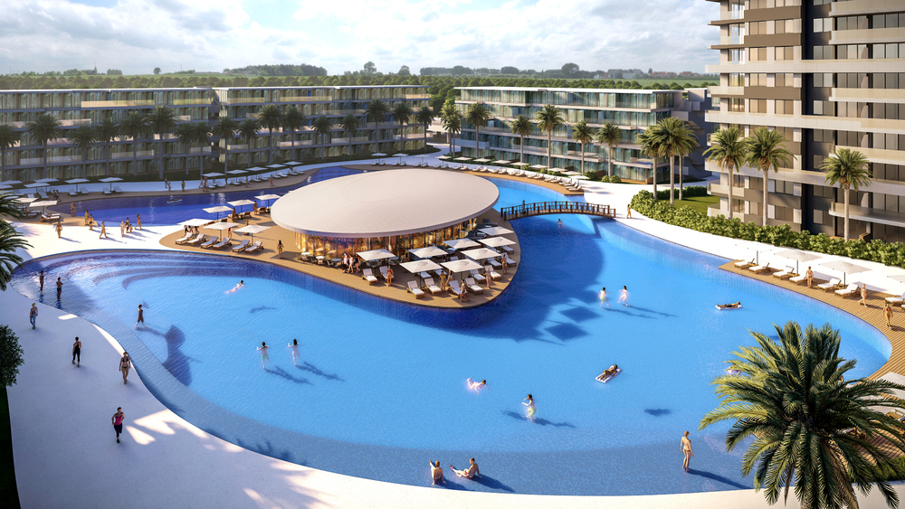 ЖК "Sapphire" Северный Кипр, район ISKELE. Расположен в элитном районе Северного Кипра, всего в 500 метрах от Средиземного моря, где находится специально выделенный клубный пляж. В ЖК расположен современный развлекательный центр с казино