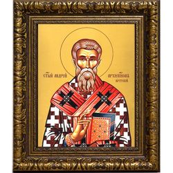 Андрей Критский Святитель. Икона на холсте