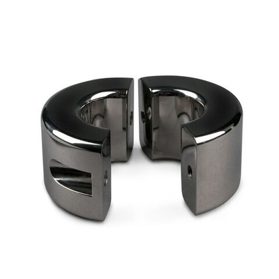 Серебристый утяжелитель для мошонки Sinner Metal Heavy Ball Stretcher (Цвет: серебристый)