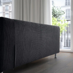 2-местный диван - IKEA KLIPPAN/КЛИППАН ИКЕА, 66х88х180 см, черный