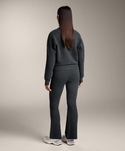 Oysho Куртка из рельефной ткани на молнии, темно-серый