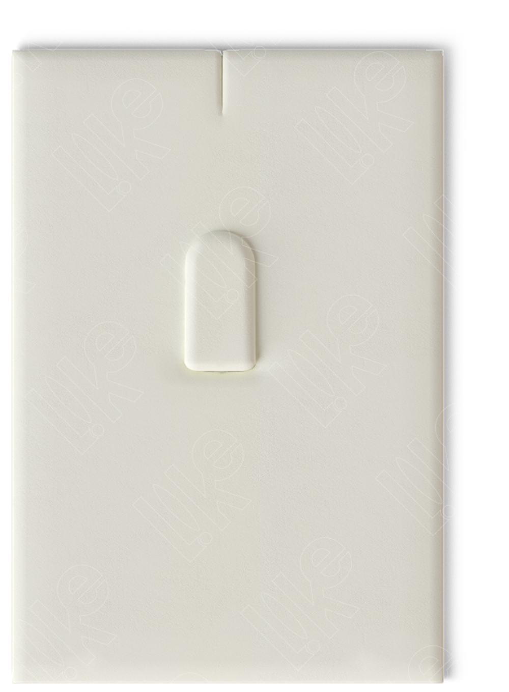 Вкладыш 05/наклонный/для кольца/язычок/прорезь для нитки