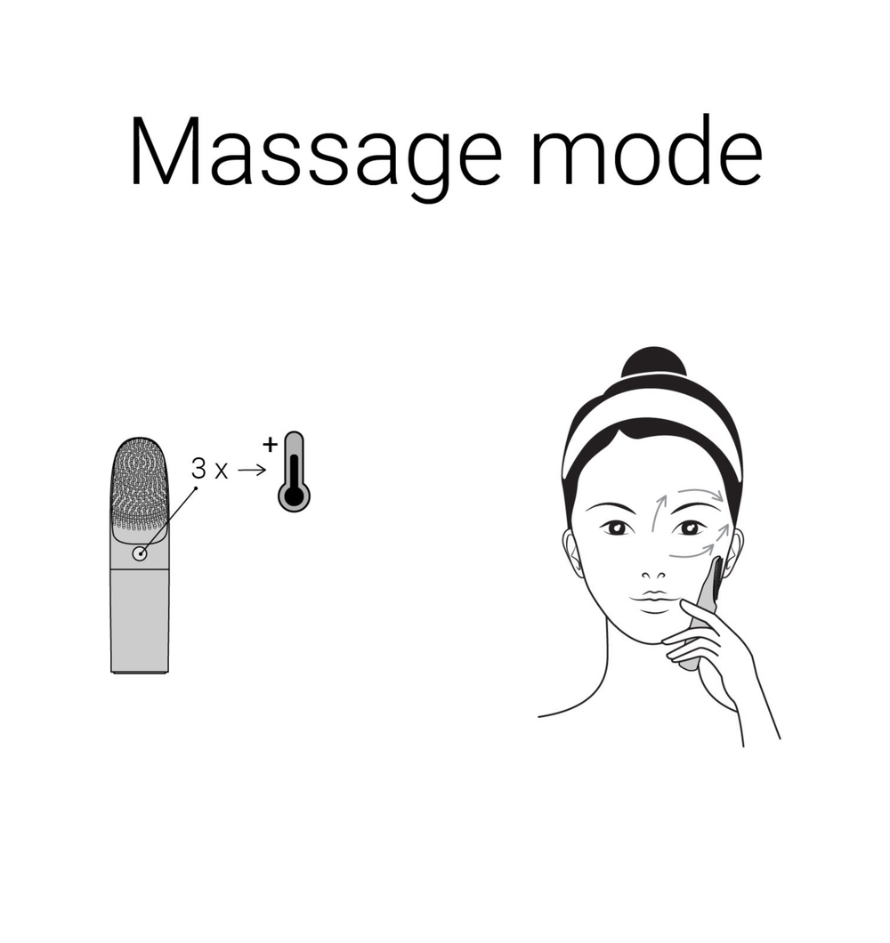 Notino Beauty Electro Collection Facial cleansing brush and heating eye massager - щеточка для очищения лица и согревающий массажер для глаз /   / GTIN 2800016207855