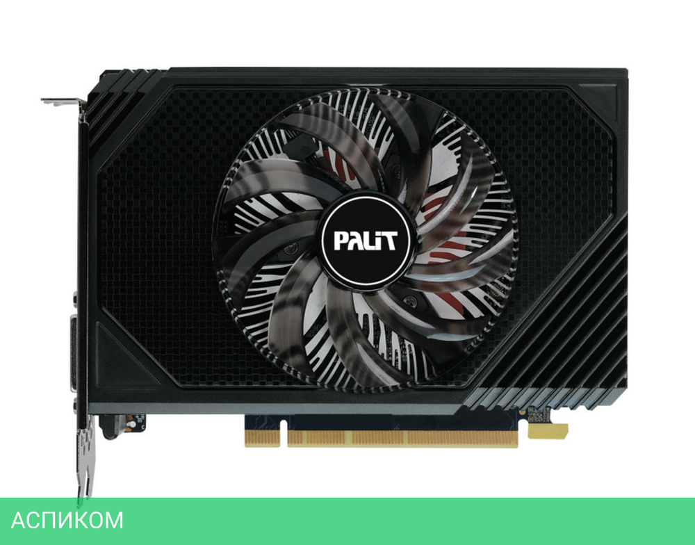 Видеокарта Palit RTX3050 6GB StormX 6GB V1 (NE63050018JE-1072F)
