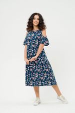 Платье Бриэль (46-56) Serenada индиго (Акция)