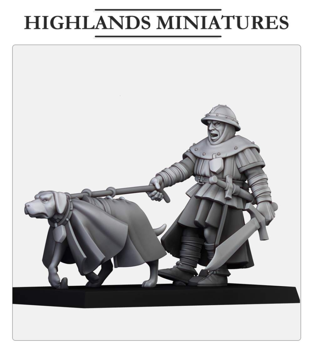 Bretonnian Gallia Man with Dog