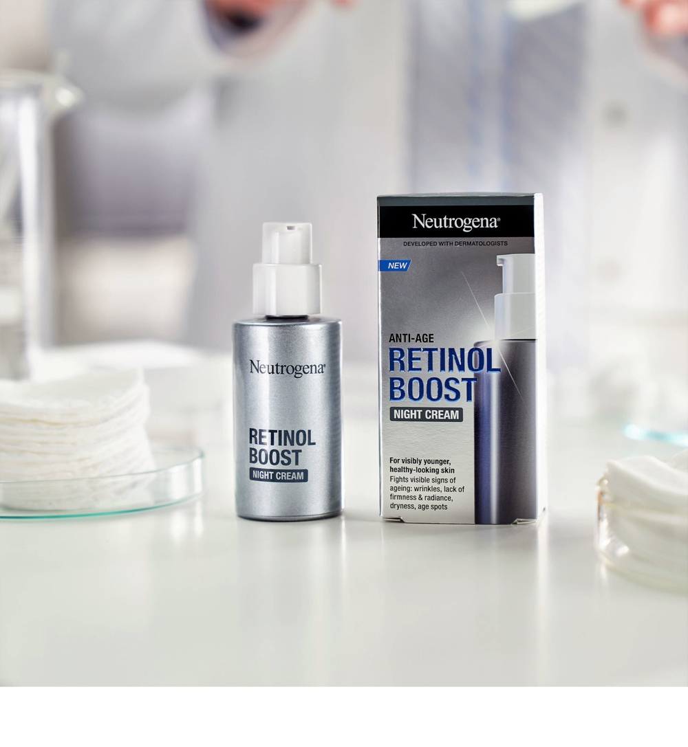 Neutrogena Retinol Boost - антивозрастной ночной крем /   50  ml  / GTIN 3574661655499