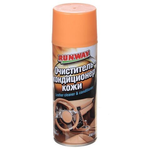 Очиститель и кондиционер для кожи, 400 мл, Runway, RW6124