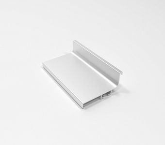 Профиль горизонтальный L-образный L=4050 Алюминий