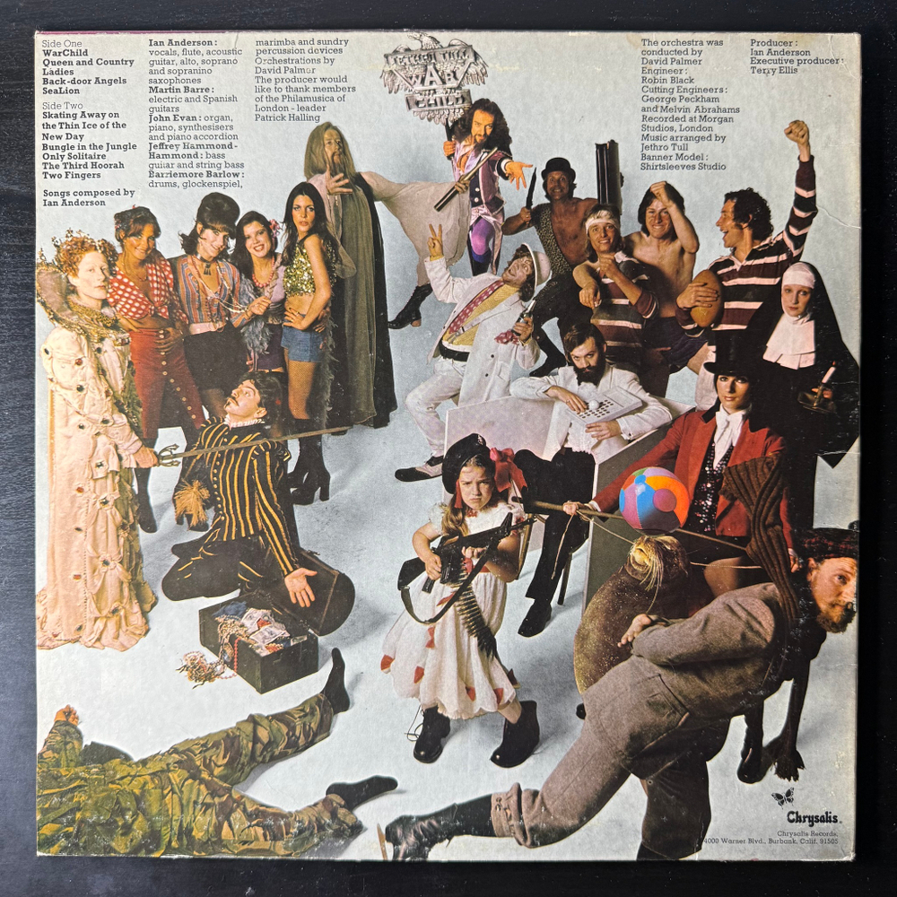Виниловая пластинка Jethro Tull ‎– War Child LP