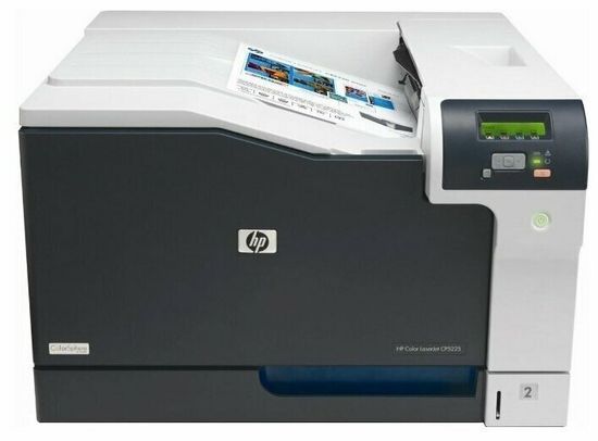 Принтер лазерный HP Color LaserJet Professional CP5225n (CE711A), цветн., A3, бело-черный