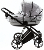 Детская коляска Adamex Belissa Special Edition 3 в 1 B-PS586 (СВ.СЕР ХРОМ.РАМ)